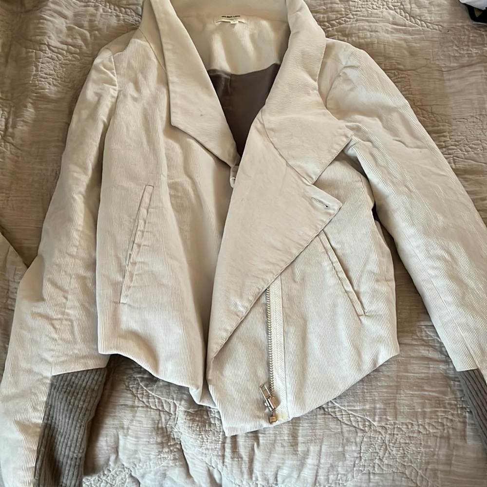 Helmut Lang Large White Jacket